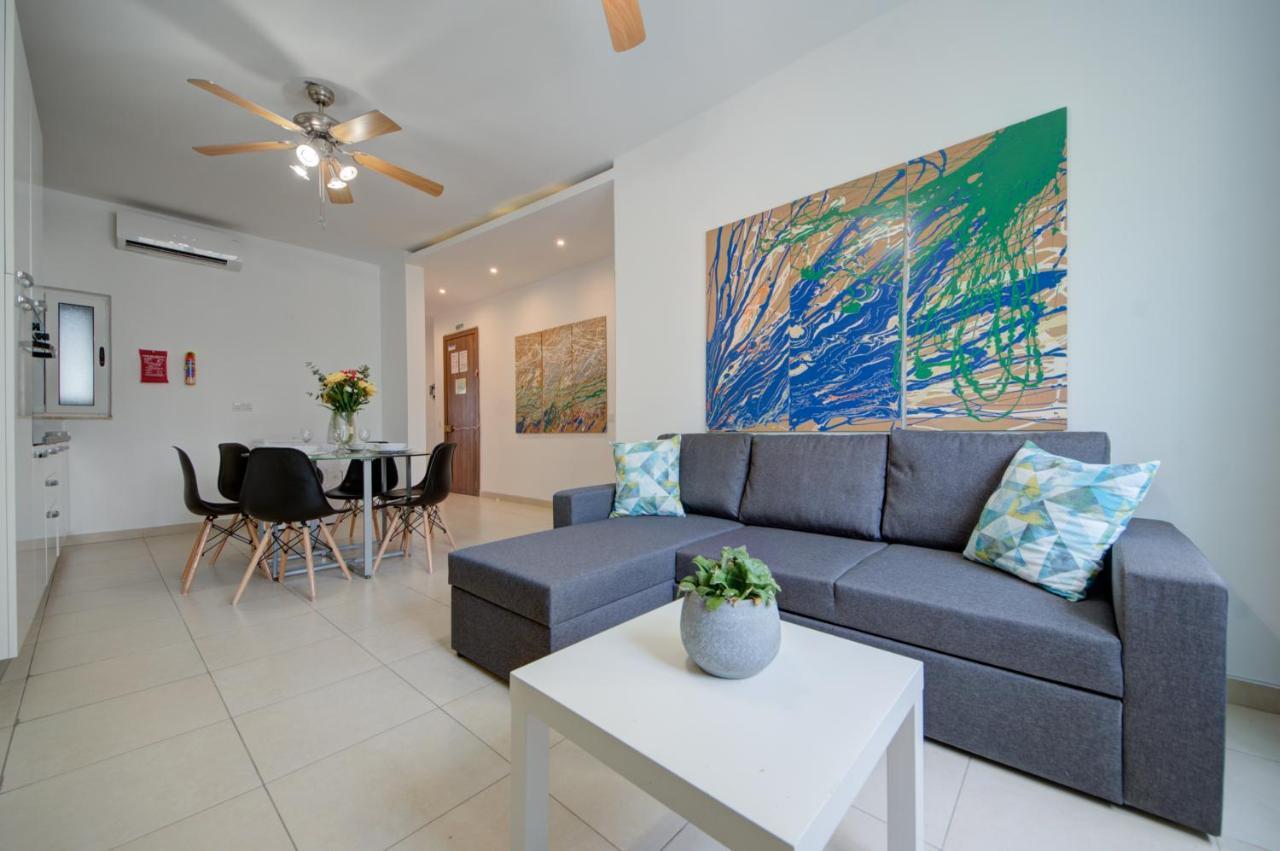 Azure Haven - Gzira Apartments And Penthouse By Shortletsmalta Buitenkant foto